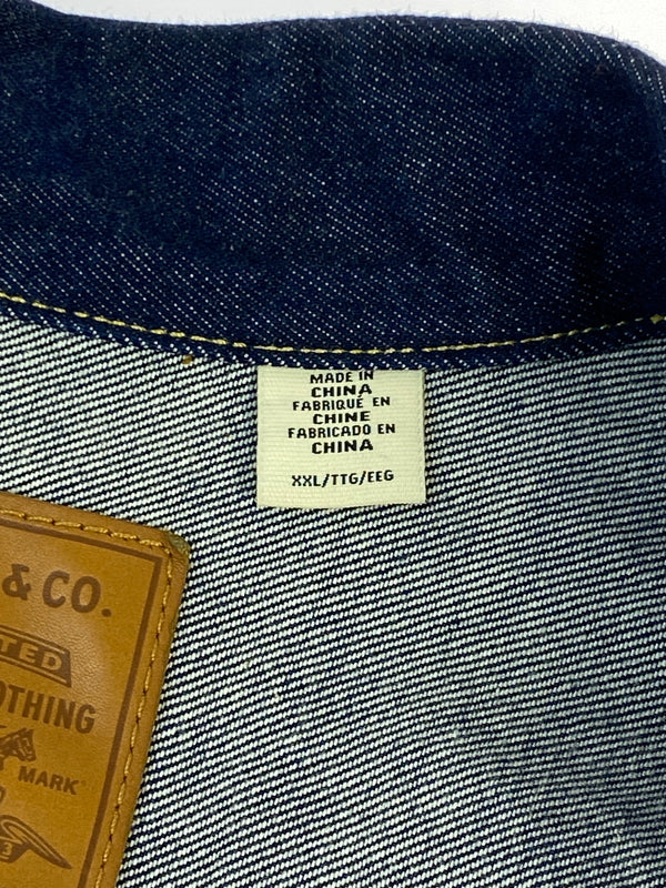 【中古品】【メンズ】 LEVI'S リーバイス 2ND TYPE DENIM JACKET PC9-0022T-0000 デニムジャケット アウター 147-260701-yn-32-min サイズ：XXL カラー：インディゴ 万代Net店