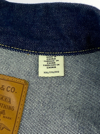 【中古品】【メンズ】 LEVI'S リーバイス 2ND TYPE DENIM JACKET PC9-0022T-0000 デニムジャケット アウター 147-260701-yn-32-min サイズ：XXL カラー：インディゴ 万代Net店
