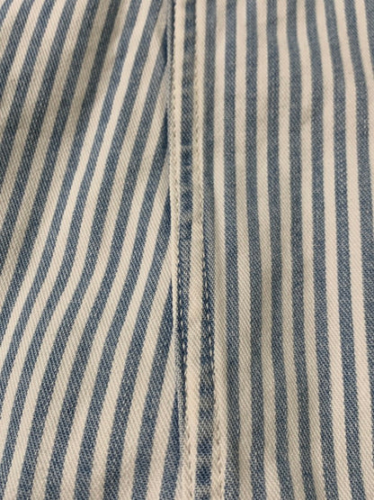 【中古品】【メンズ】 LEVI'S リーバイス 2ND TYPE STRIPE JACKET PC9-52494-0006 ストライプジャケット ライトアウター 147-260626-yn-12-min サイズ：XL カラー：ホワイト/ライトブルー 万代Net店