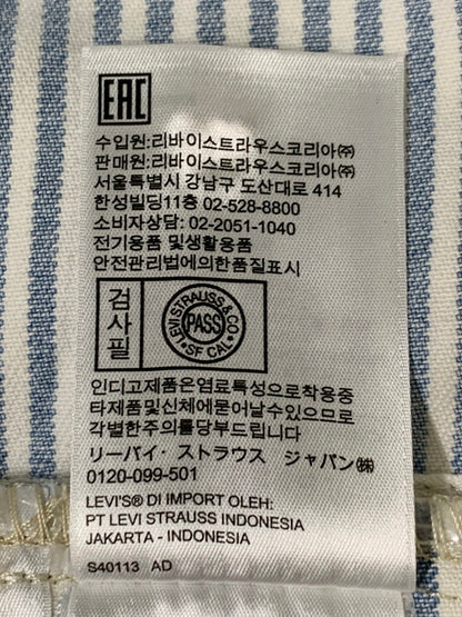【中古品】【メンズ】 LEVI'S リーバイス 2ND TYPE STRIPE JACKET PC9-52494-0006 ストライプジャケット ライトアウター 147-260626-yn-12-min サイズ：XL カラー：ホワイト/ライトブルー 万代Net店