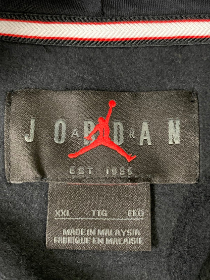 【中古品】【メンズ】 JORDAN ジョーダン CHIMNEY PRINT HOODIE HQ5654-010 チムニー プリント フーディー パーカー トップス 148-260626-yn-09-min サイズ：XXL カラー：ブラック 万代Net店