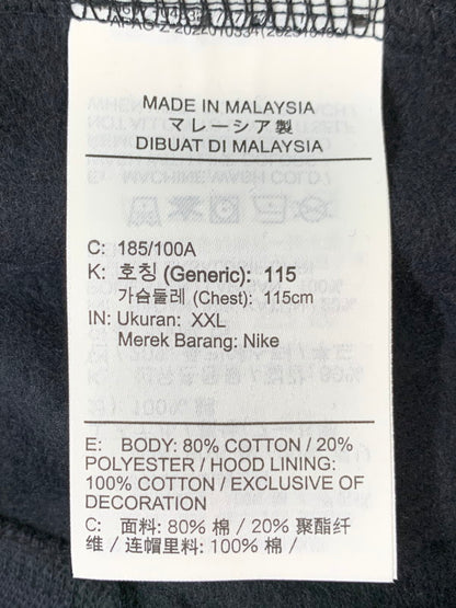【中古品】【メンズ】 JORDAN ジョーダン CHIMNEY PRINT HOODIE HQ5654-010 チムニー プリント フーディー パーカー トップス 148-260626-yn-09-min サイズ：XXL カラー：ブラック 万代Net店