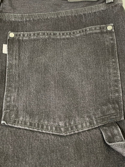【中古品】【メンズ】 LEVI'S リーバイス SILVERTAB BAGGY BLACK DENIM PANTS シルバータブ バギーブラックデニムパンツ ボトムス 158-260626-yn-06-min サイズ：表記なし 下記参照 カラー：ブラック 万代Net店