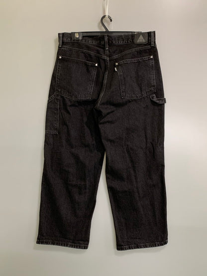 【中古品】【メンズ】 LEVI'S リーバイス SILVERTAB BAGGY BLACK DENIM PANTS シルバータブ バギーブラックデニムパンツ ボトムス 158-260626-yn-06-min サイズ：表記なし 下記参照 カラー：ブラック 万代Net店