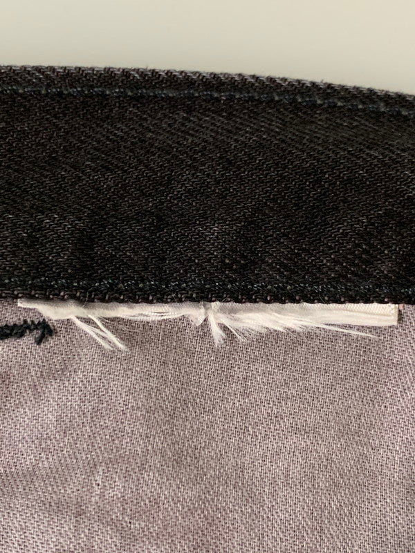 【中古品】【メンズ】 LEVI'S リーバイス SILVERTAB BAGGY BLACK DENIM PANTS シルバータブ バギーブラックデニムパンツ ボトムス 158-260626-yn-06-min サイズ：表記なし 下記参照 カラー：ブラック 万代Net店