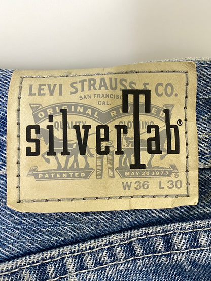 【中古品】【メンズ】 LEVI'S リーバイス SILVERTAB LOOSE FIT DENIM PANTS PC9-A3421-0001 シルバータブ ルーズフィット デニムパンツ メンズ ボトムス ジーンズ ジーパン 158-260720-em-18-min サイズ：W36×L30 カラー：インディゴ 万代Net店