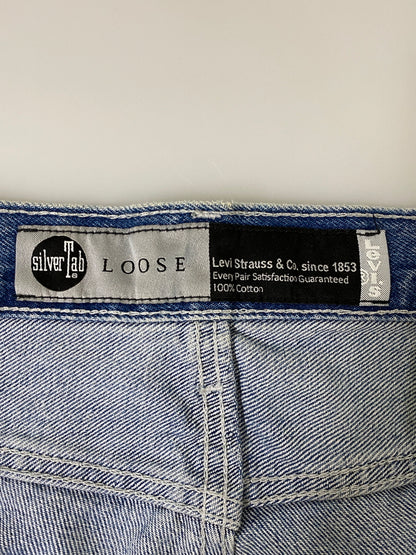 【中古品】【メンズ】 LEVI'S リーバイス SILVERTAB LOOSE FIT DENIM PANTS PC9-A3421-0001 シルバータブ ルーズフィット デニムパンツ メンズ ボトムス ジーンズ ジーパン 158-260720-em-18-min サイズ：W36×L30 カラー：インディゴ 万代Net店