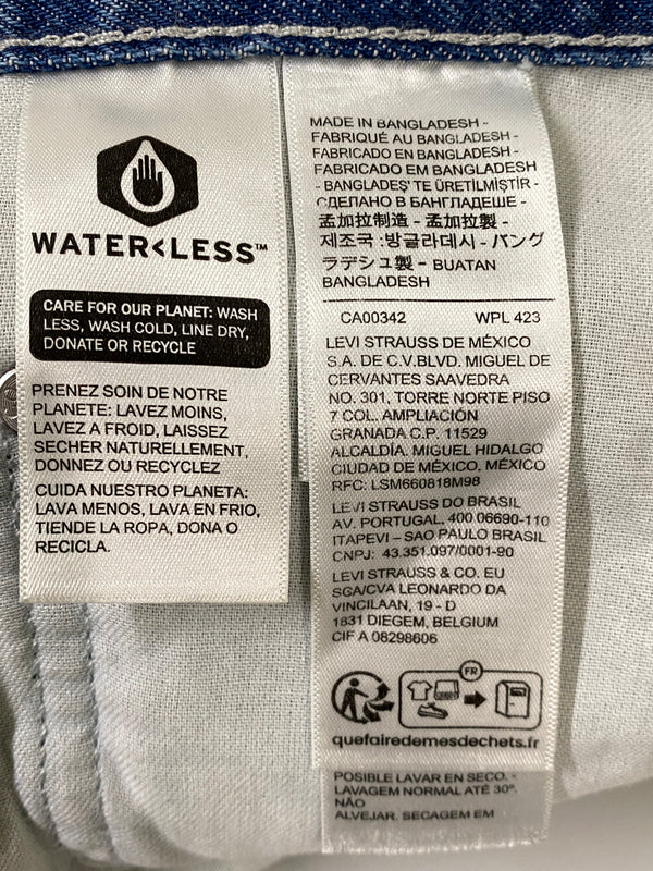 【中古品】【メンズ】 LEVI'S リーバイス SILVERTAB LOOSE FIT DENIM PANTS PC9-A3421-0001 シルバータブ ルーズフィット デニムパンツ メンズ ボトムス ジーンズ ジーパン 158-260720-em-18-min サイズ：W36×L30 カラー：インディゴ 万代Net店