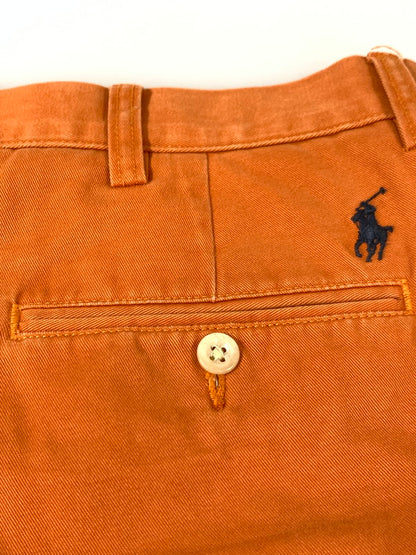 【中古品】【メンズ】 POLO RALPH LAUREN ポロ ラルフローレン POLO CHINO PANTS ポロ チノパンツ ボトムス 158-260626-yn-04-min サイズ：35/32 カラー：オレンジ 万代Net店