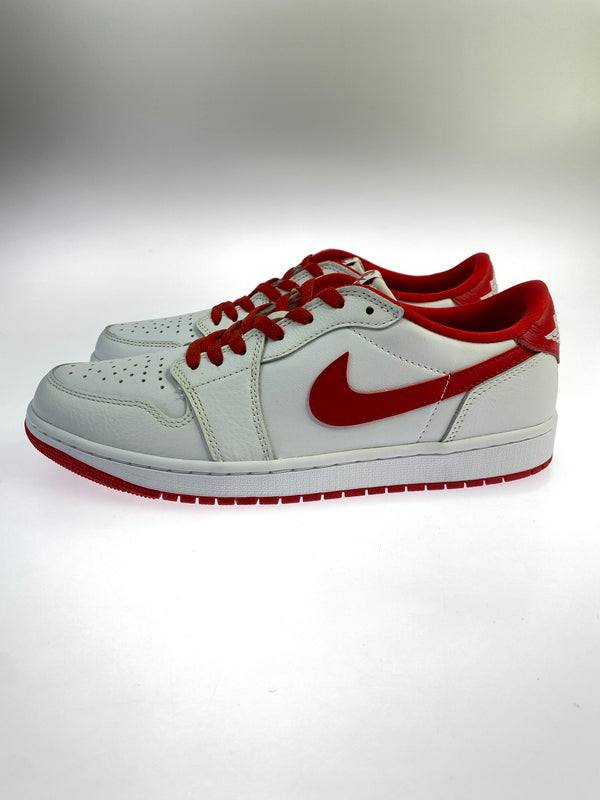 【中古品】【メンズ】 NIKE ナイキ CZ0790-161 AIR JORDAN 1 RETRO LOW OG エアージョーダン1 レトロ ロー スニーカー 靴 160-260625-jt-17-min サイズ：US 10 28.0cm カラー：WHITE AND UNIVERSITY RED 万代Net店
