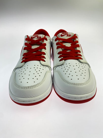 【中古品】【メンズ】 NIKE ナイキ CZ0790-161 AIR JORDAN 1 RETRO LOW OG エアージョーダン1 レトロ ロー スニーカー 靴 160-260625-jt-17-min サイズ：US 10 28.0cm カラー：WHITE AND UNIVERSITY RED 万代Net店
