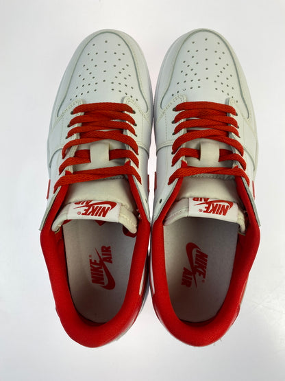 【中古品】【メンズ】 NIKE ナイキ CZ0790-161 AIR JORDAN 1 RETRO LOW OG エアージョーダン1 レトロ ロー スニーカー 靴 160-260625-jt-17-min サイズ：US 10 28.0cm カラー：WHITE AND UNIVERSITY RED 万代Net店