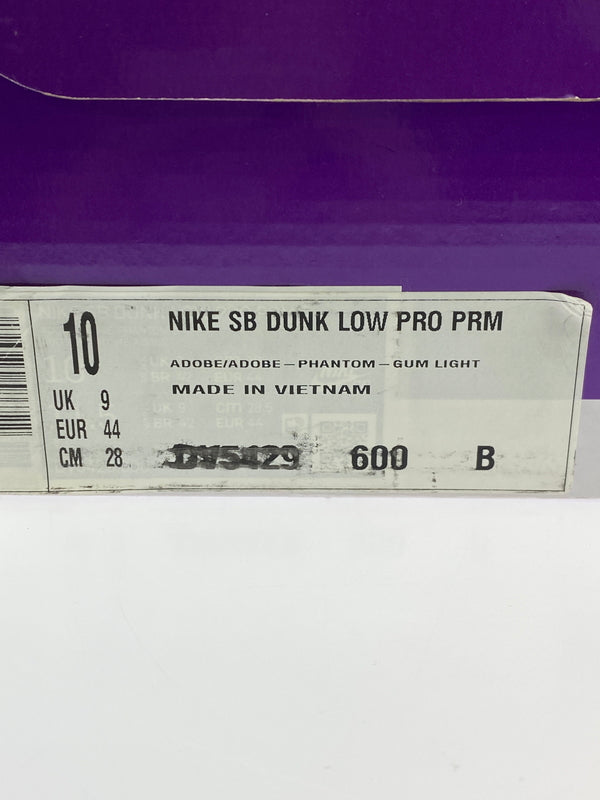 【中古品】【メンズ】 NIKE SB ナイキ エスビー DV5429-600 DUNK LOW ADOBE ダンク ロー アドビ スニーカー 靴 160-260625-jt-13-min サイズ：US 10 28.0cm カラー：ADOBE/ADOBE-PHANTOM/GUM LIHGT 万代Net店