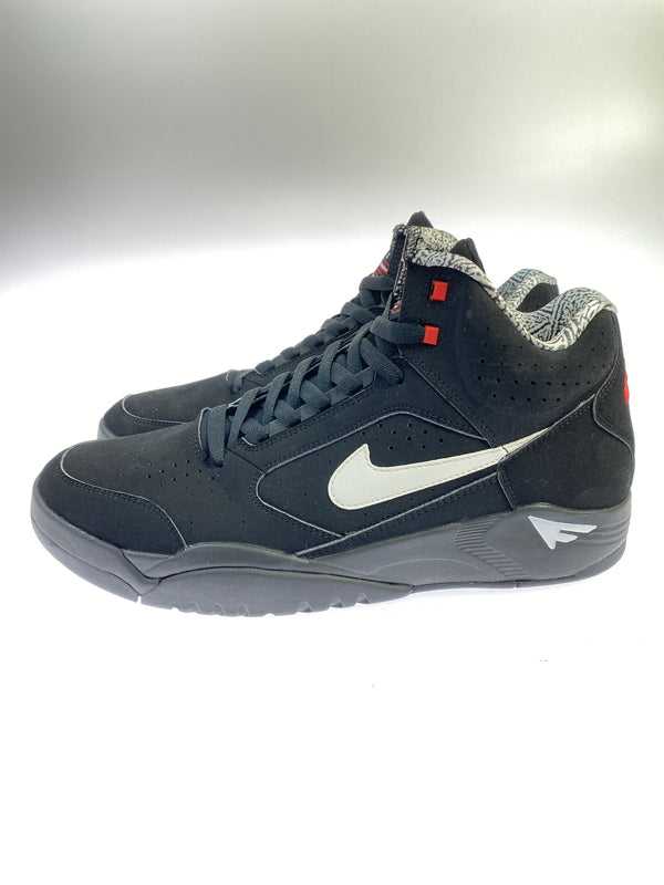 【中古品】【メンズ】 NIKE ナイキ DQ7687-003 AIR FLIGHT LITE MID エアー フライト ライト ミッド スニーカー 靴 160-260625-jt-14-min サイズ：US 10 28.0cm カラー：BLACK/WHITE/VARSITY RED 万代Net店