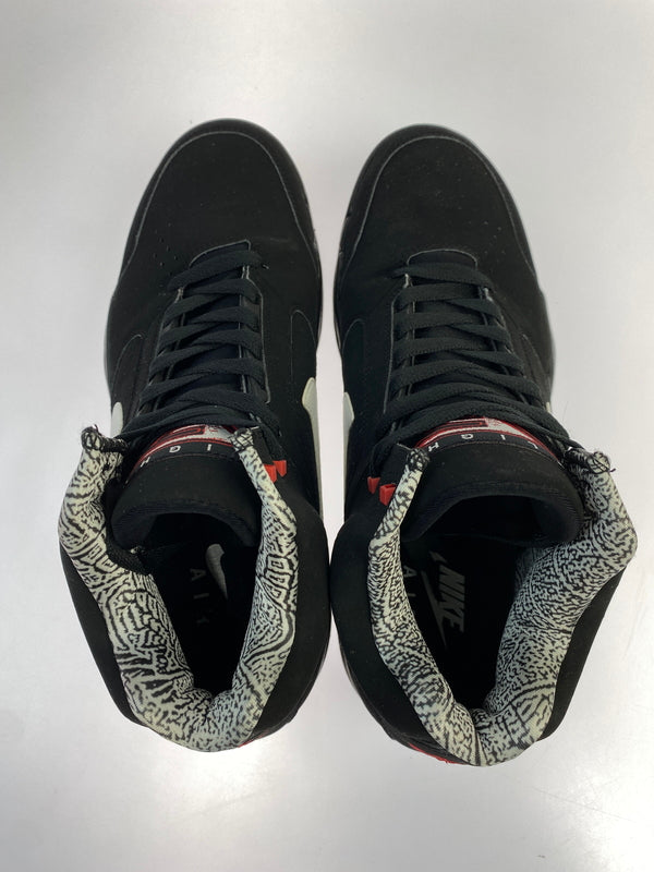 【中古品】【メンズ】 NIKE ナイキ DQ7687-003 AIR FLIGHT LITE MID エアー フライト ライト ミッド スニーカー 靴 160-260625-jt-14-min サイズ：US 10 28.0cm カラー：BLACK/WHITE/VARSITY RED 万代Net店
