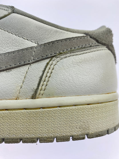 【中古品】【メンズ】 NIKE NIKE CZ0790-100 AIR JORDAN 1 LOW OG エアージョーダン1 ロー レトロ スニーカー 靴 160-260625-jt-12-min サイズ：US 10 28.0cm カラー：WHITE/PARTICLE GREY 万代Net店