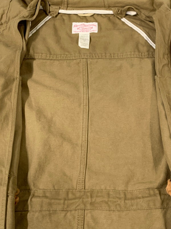 【中古品】【メンズ】 FILSON フィルソン MOUNTAIN JACKET マウンテンジャケット アウター 145-260626-yn-03-min サイズ：40 カラー：ベージュブラウン 万代Net店