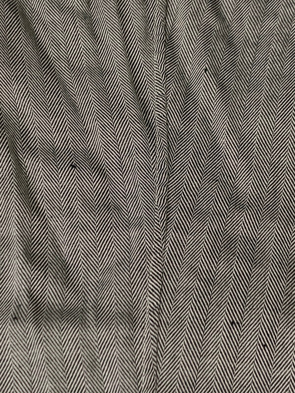【中古品】【メンズ】 RALPH LAUREN ラルフローレン 90's HERRINGBONE L/S SHIRT 90年代 ヘリンボーン ロングスリーブシャツ 長袖シャツ トップス 146-260626-yn-08-min サイズ：15-34 カラー：グレー 万代Net店
