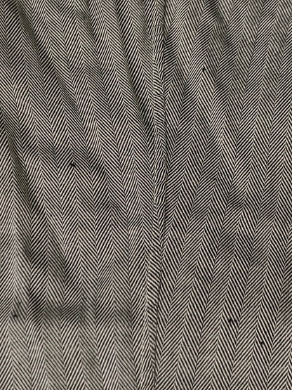 【中古品】【メンズ】 RALPH LAUREN ラルフローレン 90's HERRINGBONE L/S SHIRT 90年代 ヘリンボーン ロングスリーブシャツ 長袖シャツ トップス 146-260626-yn-08-min サイズ：15-34 カラー：グレー 万代Net店