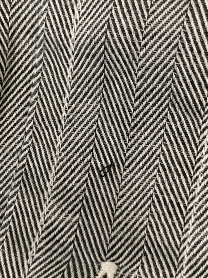 【中古品】【メンズ】 RALPH LAUREN ラルフローレン 90's HERRINGBONE L/S SHIRT 90年代 ヘリンボーン ロングスリーブシャツ 長袖シャツ トップス 146-260626-yn-08-min サイズ：15-34 カラー：グレー 万代Net店