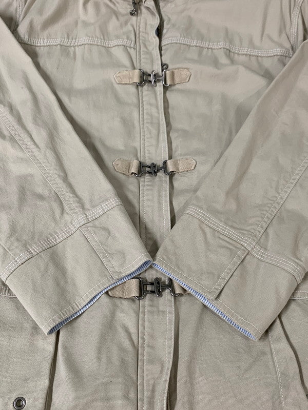 【中古品】【メンズ】 EDDIE BAUER エディーバウアー STRETCH CANVAS CARGO DUFFLE JACKET ストレッチ キャンバス カーゴ ダッフル ジャケット アウター 146-260626-yn-07-min サイズ：表記なし 下記参照 カラー：ベージュ 万代Net店