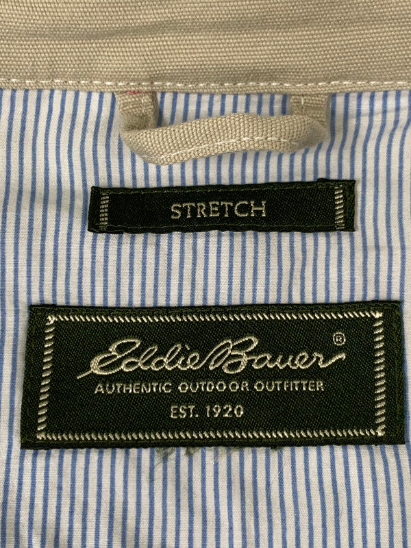 【中古品】【メンズ】 EDDIE BAUER エディーバウアー STRETCH CANVAS CARGO DUFFLE JACKET ストレッチ キャンバス カーゴ ダッフル ジャケット アウター 146-260626-yn-07-min サイズ：表記なし 下記参照 カラー：ベージュ 万代Net店