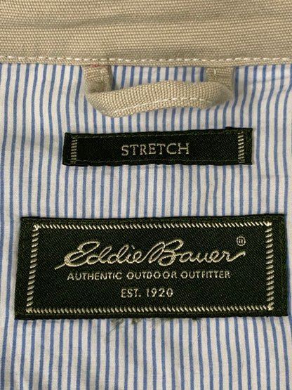 【中古品】【メンズ】 EDDIE BAUER エディーバウアー STRETCH CANVAS CARGO DUFFLE JACKET ストレッチ キャンバス カーゴ ダッフル ジャケット アウター 146-260626-yn-07-min サイズ：表記なし 下記参照 カラー：ベージュ 万代Net店