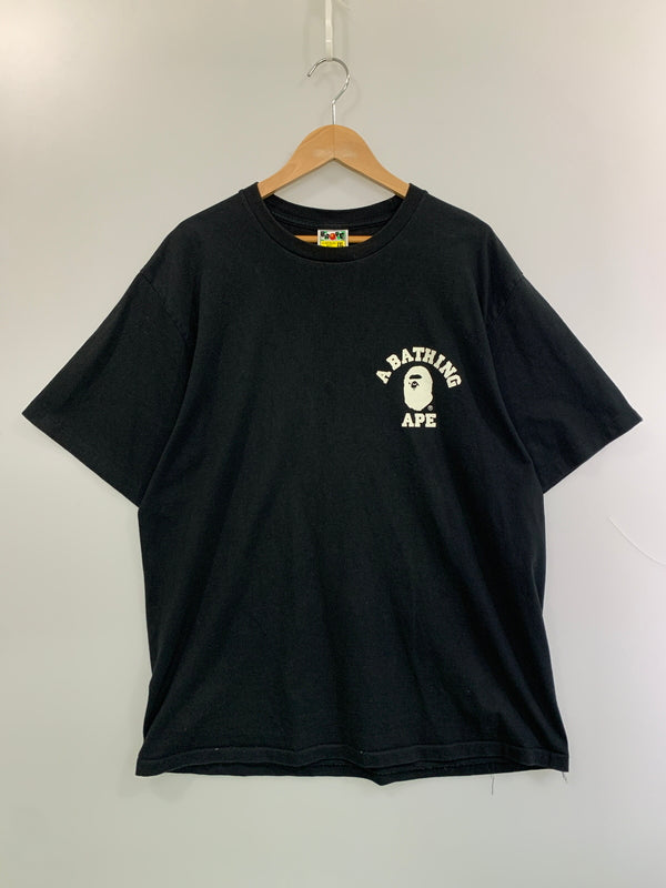 【中古品】【メンズ】 A BATHING APE アベイシングエイプ APES TOGETHER STRONG SS TEE Tシャツ トップス 142-260630-zi-25-min サイズ：2XL カラー：ブラック 万代Net店