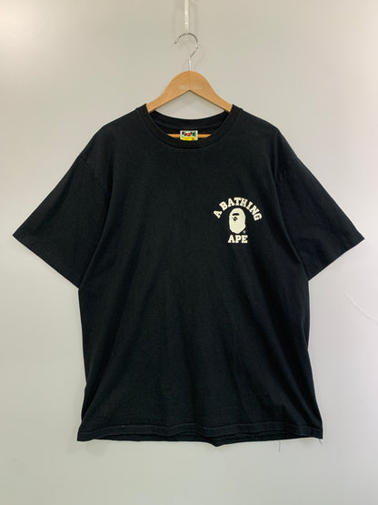 【中古品】【メンズ】 A BATHING APE アベイシングエイプ APES TOGETHER STRONG SS TEE Tシャツ トップス 142-260630-zi-25-min サイズ：2XL カラー：ブラック 万代Net店