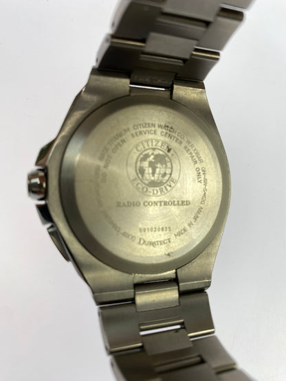 【中古品】【メンズ】 CITIZEN シチズン アテッサエコドライブ アナログ ソーラー腕時計 H145-TO18548メンズ ウォッチ 197-260627-hu-08-min カラー：シルバー/ブラック 万代Net店