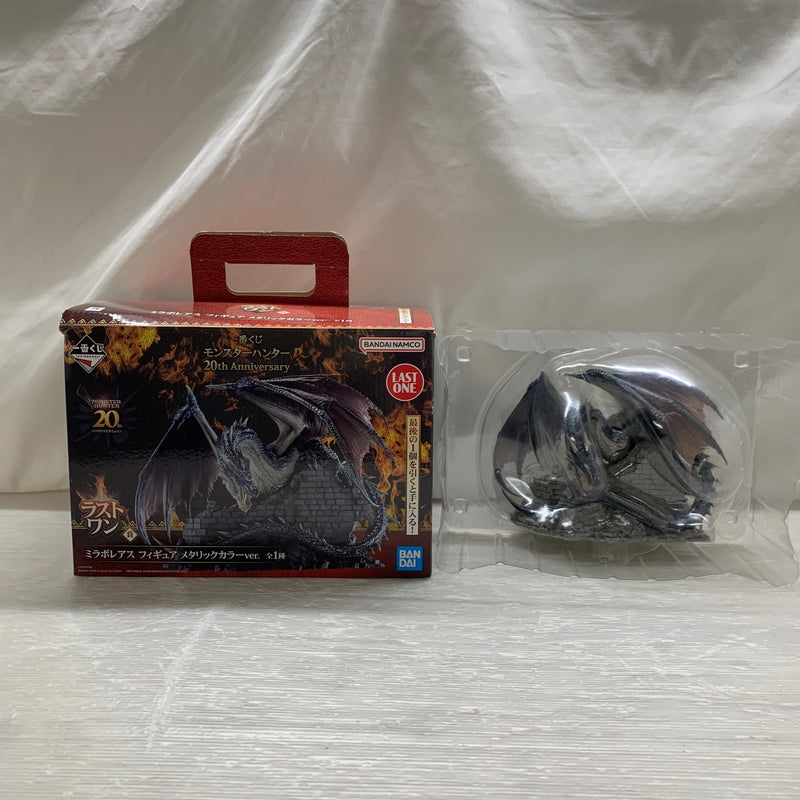 【現状渡し品】 一番くじ モンスターハンター 20th Anniversary ラストワン賞 ミラボレアス フィギュア メタリックカラーver. BANDAI 052-260730-em-14-min 万代Net店