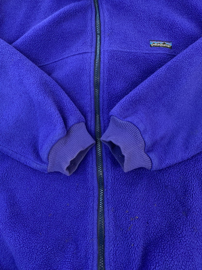 【中古品】【メンズ】 PATAGONIA パタゴニア 80's FLEECE JACKET 80年代 フリースジャケット アウター 144-260701-yn-18-min サイズ：XL カラー：ブルー系 万代Net店