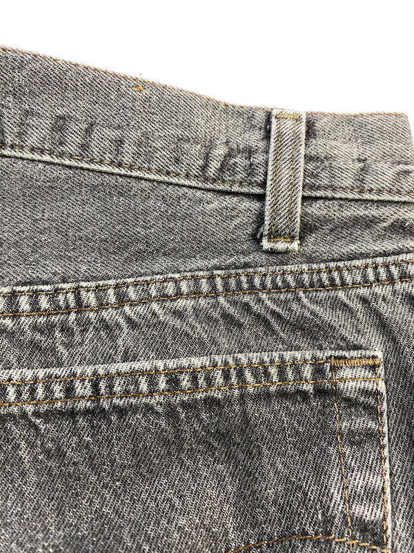 【中古品】【メンズ】 LEVI'S リーバイス 90's 501 BLACK DENIM PANTS 90年代 先染め ブラックデニムパンツ ボトムス 157-260626-yn-32-min サイズ：W36 L30 カラー：ダークグレー 万代Net店
