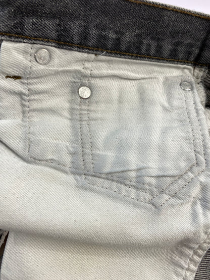 【中古品】【メンズ】 LEVI'S リーバイス 90's 501 BLACK DENIM PANTS 90年代 先染め ブラックデニムパンツ ボトムス 157-260626-yn-32-min サイズ：W36 L30 カラー：ダークグレー 万代Net店