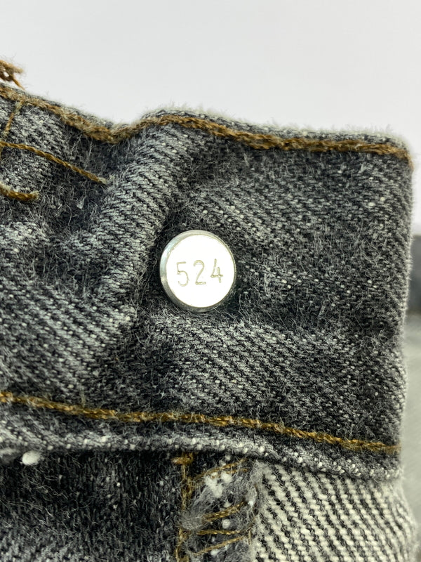 【中古品】【メンズ】 LEVI'S リーバイス 90's 501 BLACK DENIM PANTS 90年代 先染め ブラックデニムパンツ ボトムス 157-260626-yn-32-min サイズ：W36 L30 カラー：ダークグレー 万代Net店