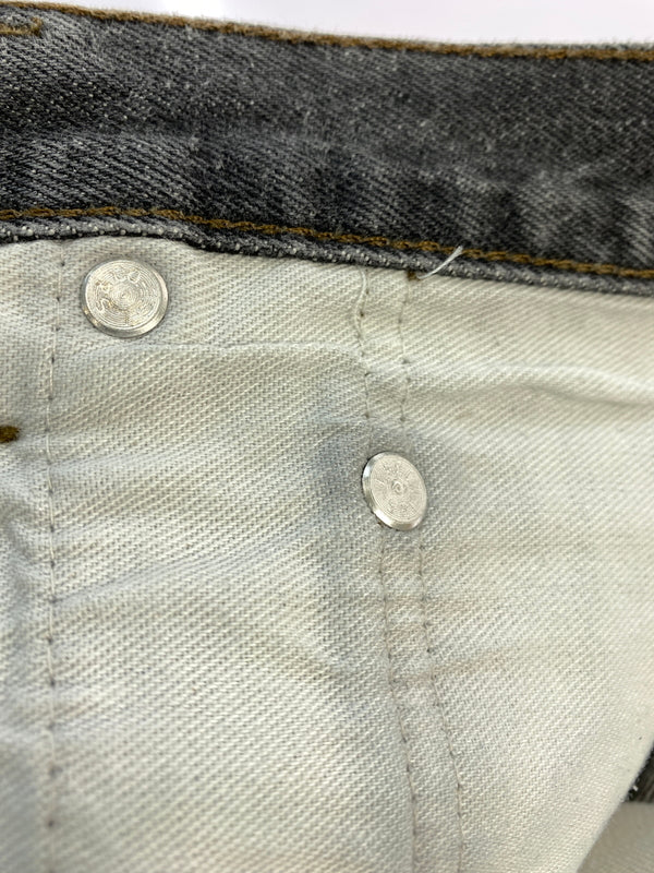 【中古品】【メンズ】 LEVI'S リーバイス 90's 501 BLACK DENIM PANTS 90年代 先染め ブラックデニムパンツ ボトムス 157-260626-yn-32-min サイズ：W36 L30 カラー：ダークグレー 万代Net店
