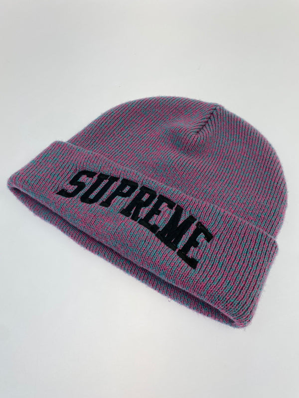 【中古品】【メンズ】 SUPREME 16AW MELANGE BEANIE 185-260627-hu-11-min カラー：パープル/ブルー系 万代Net店