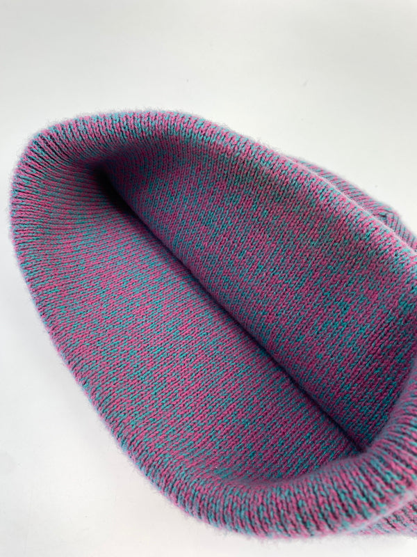 【中古品】【メンズ】 SUPREME 16AW MELANGE BEANIE 185-260627-hu-11-min カラー：パープル/ブルー系 万代Net店