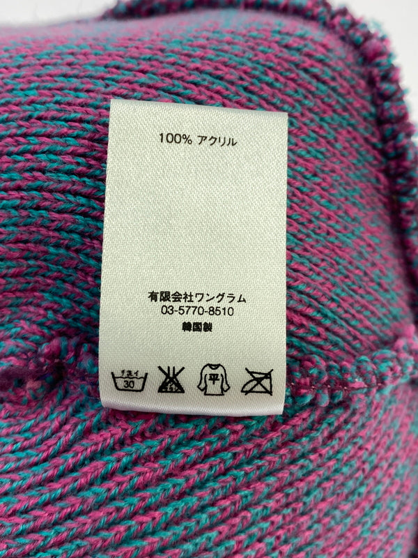 【中古品】【メンズ】 SUPREME 16AW MELANGE BEANIE 185-260627-hu-11-min カラー：パープル/ブルー系 万代Net店