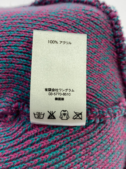 【中古品】【メンズ】 SUPREME 16AW MELANGE BEANIE 185-260627-hu-11-min カラー：パープル/ブルー系 万代Net店
