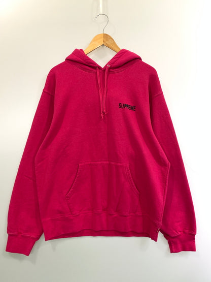 【中古品】【メンズ】 SUPREME シュプリーム 20SS RESTLESS YOUTH HOODED SWEATSHIRT フーデッドスウェットシャツ 149-260630-zi-08-min サイズ：L カラー：ピンク 万代Net店