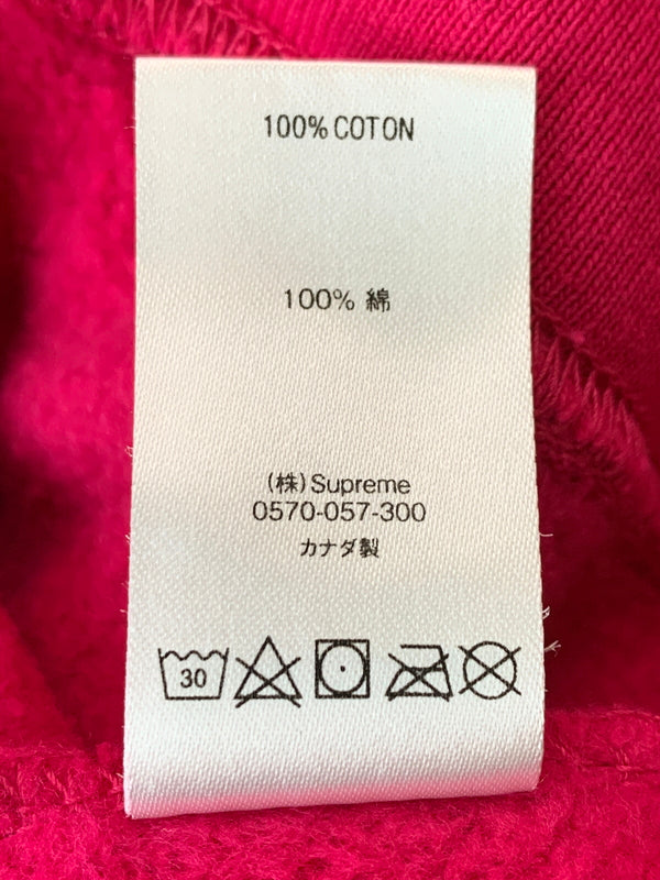 【中古品】【メンズ】 SUPREME シュプリーム 20SS RESTLESS YOUTH HOODED SWEATSHIRT フーデッドスウェットシャツ 149-260630-zi-08-min サイズ：L カラー：ピンク 万代Net店