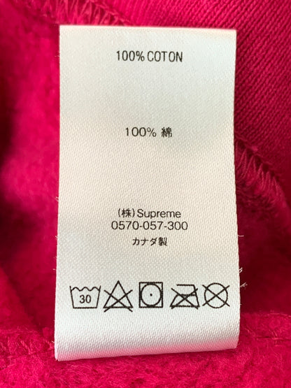 【中古品】【メンズ】 SUPREME シュプリーム 20SS RESTLESS YOUTH HOODED SWEATSHIRT フーデッドスウェットシャツ 149-260630-zi-08-min サイズ：L カラー：ピンク 万代Net店