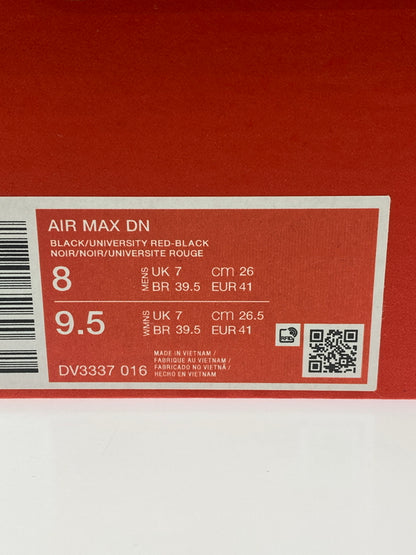 【中古品】【メンズ】 NIKE ナイキ AIR MAX エアマックス DN ”ブラック METALLIC SILVER UNIVERSITY RED” DV3337-016 メンズ 靴 スニーカー 160-260627-hu-01-min サイズ：26cm カラー：ブラック 万代Net店