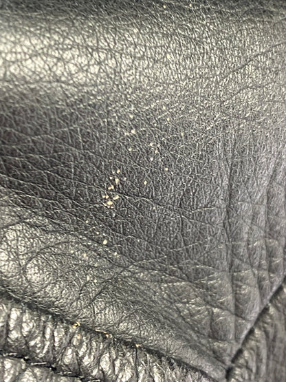 【中古品】【メンズ】 FLIGHT EQUIPMENT フライト イクイップメント COW LEATHER JACKET カウ レザージャケット メンズ 革ジャン アウター 146-260703-hu-19-min サイズ：L カラー：ブラック 万代Net店