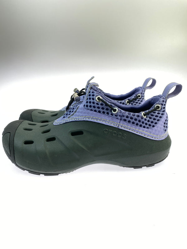 【中古品】【メンズ】 CROCS×MARMOT クロックス マーモット CAPITAL QUICK TRAIL LOW SANDAL メンズ ウィメンズ サンダル 靴 163-260627-hu-06-min サイズ：26cm カラー：ブラック/パープル 万代Net店