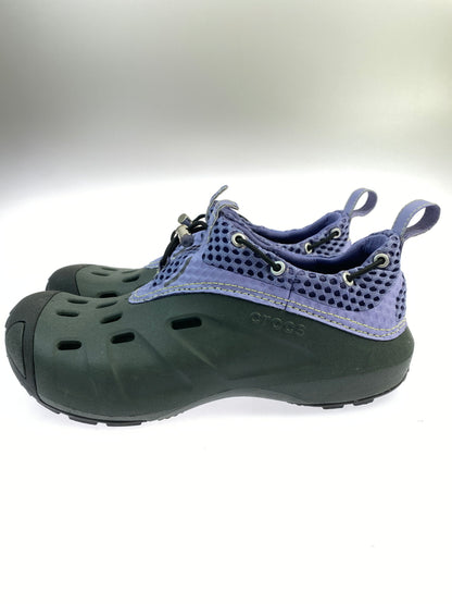 【中古品】【メンズ】 CROCS×MARMOT クロックス マーモット CAPITAL QUICK TRAIL LOW SANDAL メンズ ウィメンズ サンダル 靴 163-260627-hu-06-min サイズ：26cm カラー：ブラック/パープル 万代Net店