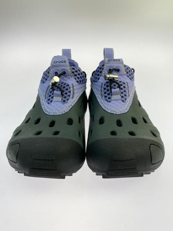 【中古品】【メンズ】 CROCS×MARMOT クロックス マーモット CAPITAL QUICK TRAIL LOW SANDAL メンズ ウィメンズ サンダル 靴 163-260627-hu-06-min サイズ：26cm カラー：ブラック/パープル 万代Net店