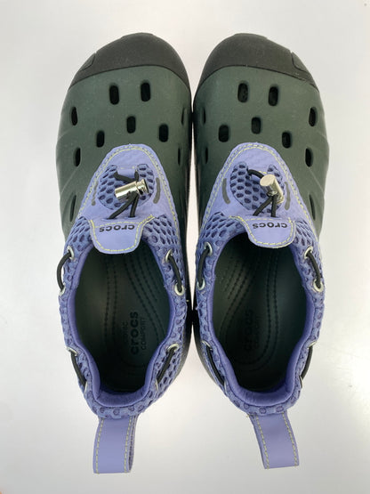 【中古品】【メンズ】 CROCS×MARMOT クロックス マーモット CAPITAL QUICK TRAIL LOW SANDAL メンズ ウィメンズ サンダル 靴 163-260627-hu-06-min サイズ：26cm カラー：ブラック/パープル 万代Net店
