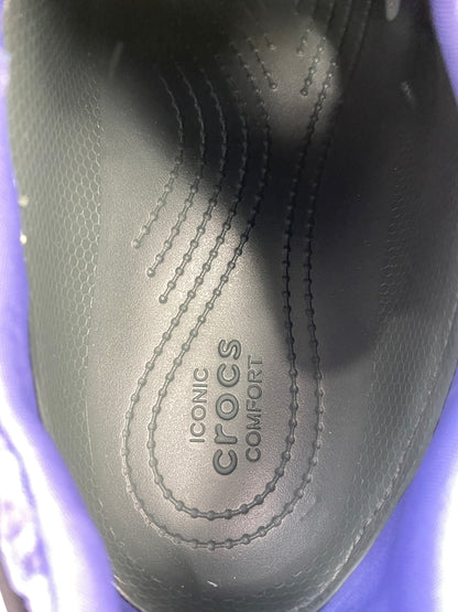 【中古品】【メンズ】 CROCS×MARMOT クロックス マーモット CAPITAL QUICK TRAIL LOW SANDAL メンズ ウィメンズ サンダル 靴 163-260627-hu-06-min サイズ：26cm カラー：ブラック/パープル 万代Net店